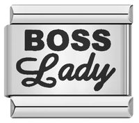 Charms Boss Lady - Argent